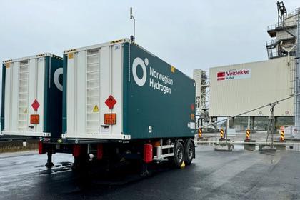 Norwegian Hydrogen deliveries to Veidekke