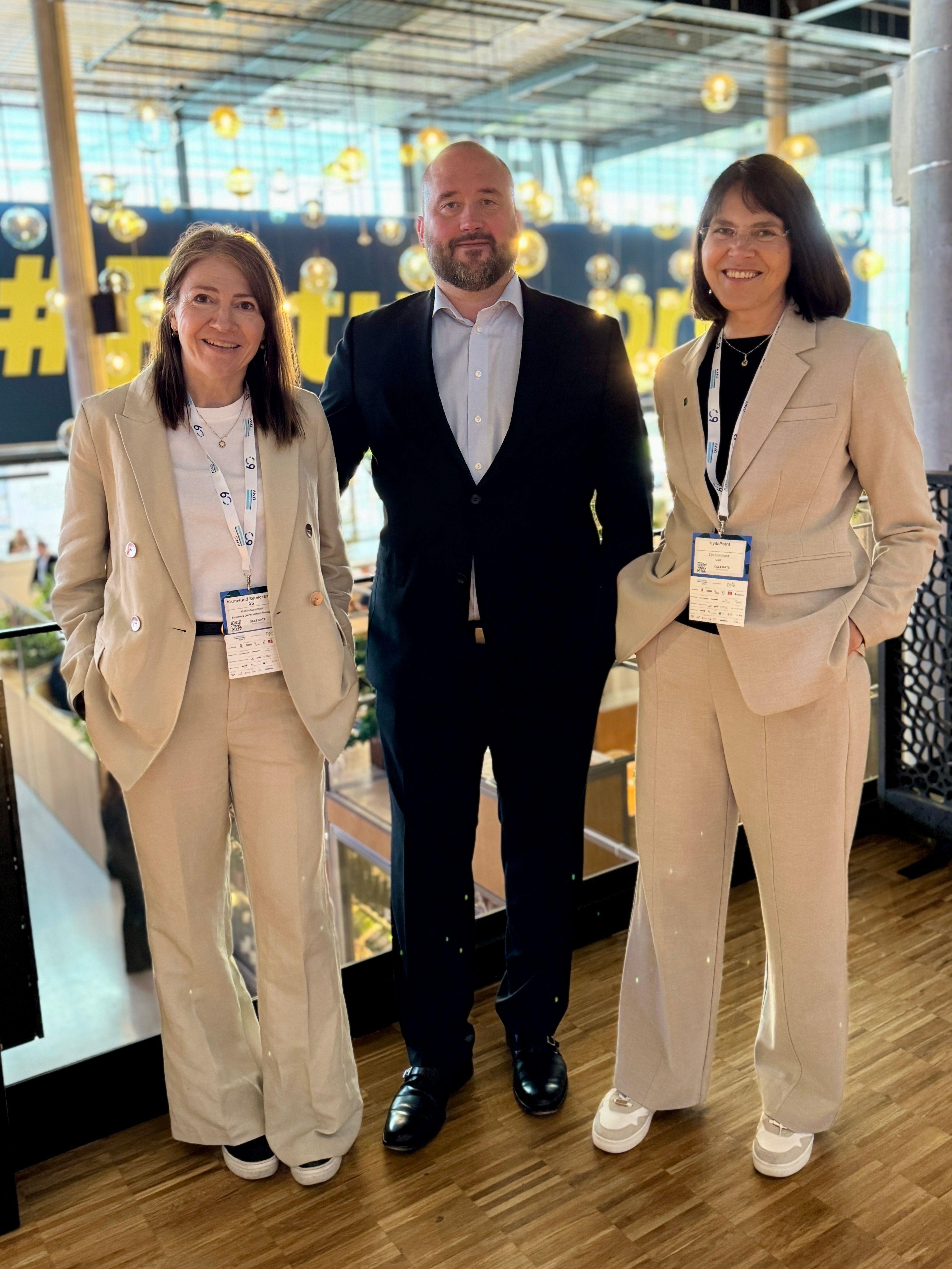 Marie, Jens and Elin