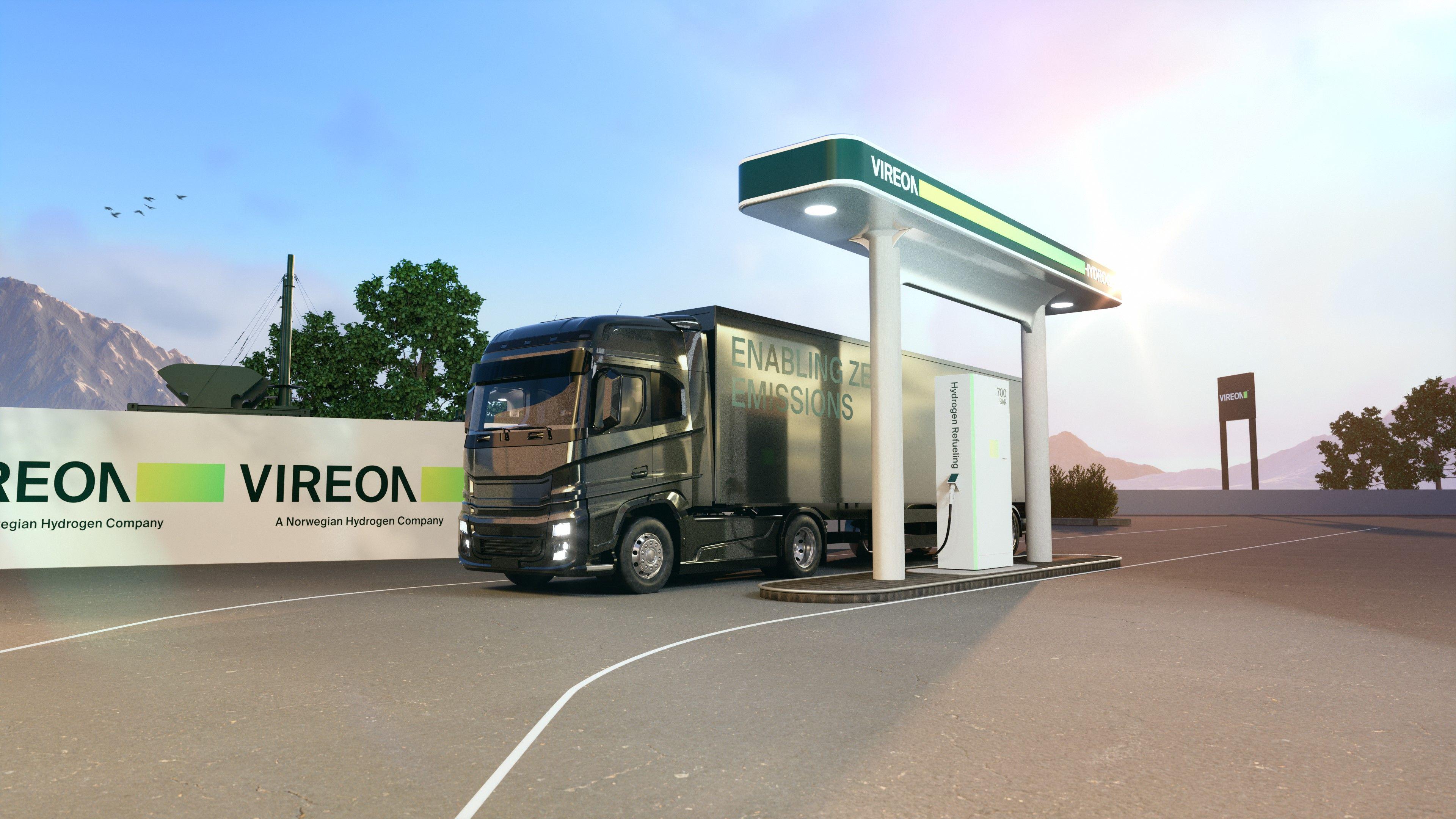 Vireon hydrogen refueling station